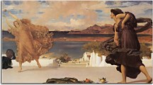 Reprodukcie Frederic Leighton - Greek Girls playing at ball zs10278