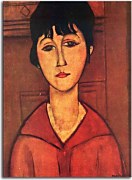 Amedeo Modigliani Reprodukcie - Head of a Young Girl zs10321
