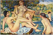 Auguste Renoir - The big bathing Obraz zs10373