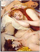 Lawrence Alma-Tadema - Exhausted Maenides after the Dance Obraz zs16967