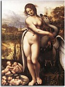 Obraz Leonardo da Vinci - Leda and the Swan zs17006