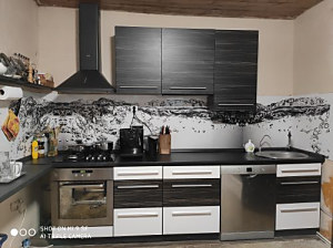 samolepiaca tapeta - zástena v kuchyni, rozmer 450x80cm