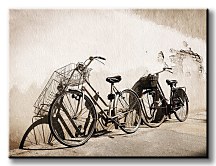 Staré bicykle v Taliansku - Obraz CS0012