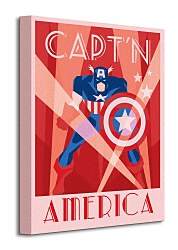 Marvel Deco (Captain America) - Obraz WDC92237