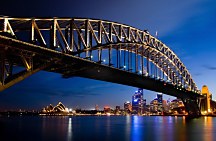 Sydney night - fototapeta FS0167