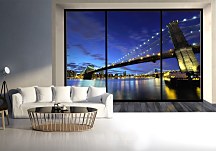 Brooklyn Bridge (window) - fototapeta FXL0727