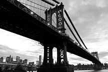 Architektúra Fototapety Most v Manhattane 3381 - samolepiaca na stenu