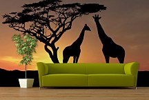 Fototapeta Afrika - Žirafy 3159 - samolepiaca na stenu