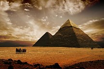 Fototapeta Architektúra Pyramídy 68 - latexová