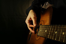 Fototapeta Hudba - Gitarista 48 - samolepiaca na stenu