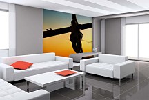 Fototapeta sakrálna - Ježiš na kríži 41 - samolepiaca na stenu