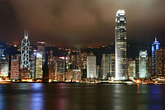 Fototapety Mestá Hong Kong 77 - samolepiaca na stenu
