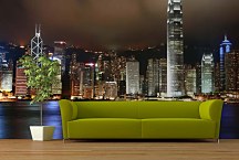 Fototapety Mestá Hong Kong 77 - latexová