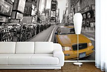 Fototapety s mestami - New York žltý taxík 3343 - vinylová