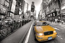 Fototapety s mestami - New York žltý taxík 3343 - vinylová