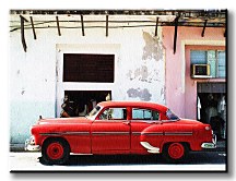 Havana Cuba - cadillac - Obraz CS0710