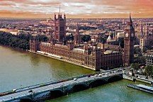 Mestá Tapety - Londýn Westminsterský Palác 66 - vinylová