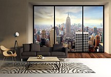Manhattan, New York (window) - fototapeta FXL0728