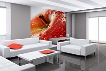 Tapeta do jedálne - Červené jablko 363 - samolepiaca na stenu
