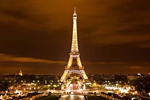 Tapety Miest - Paríž Eiffel Tower 18604 - samolepiaca na stenu
