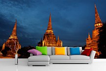 Tapety Miest - Thajsko Wat Phra Sri Sanphet 3367 - vliesová