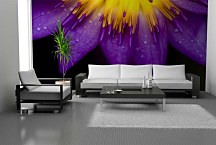 Tapety do obývačky Fialový kvet 18498 - vliesová