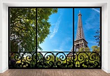 Fototapeta Eiffelovka - window FXL0735