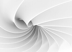Abstrakcja, fala 3d - fototapeta FM0760