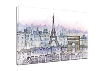 Obraz Paríž akvarel zs29178