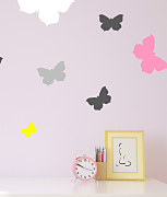 dekorácie do detskej izby motýle