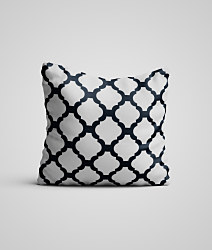 Elegantná Šablóna Vankúš Silk STV006