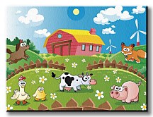 Farma so zvieratkami - Obraz CS0673