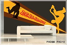 Šablóna na maľovanie Breakdance PXD08