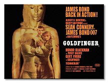 James Bond (Goldfinger - Projection) - Obraz WDC90101