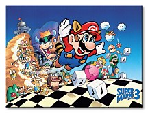 Super Mario Bros. 3 (Art) - Obraz na płótnie WDC92393