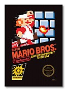 Super Mario Bros. (NES Cover) - Obraz na płótnie WDC96247