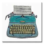 Typewriter - Obraz na płótnie WDC95271