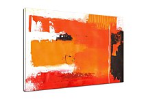 Obraz Oranžová abstrakcia zs24774