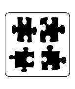 Šablóna Puzzle Craft Mini ST195