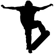 Šablóna skateboard px120
