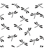 šablóny na handmade vankúše dragonflies