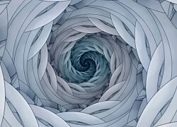 Spiralny fractal II - fototapeta FM0745