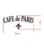 stencils cafe de paris craft
