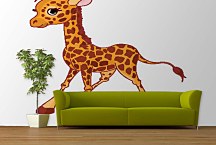 Tapeta do detskej izby - Žirafa 5357 - vinylová
