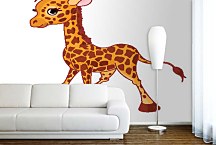 Tapeta do detskej izby - Žirafa 5357 - samolepiaca