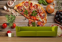 Tapeta Talianska pizza 29273 - samolepiaca na stenu