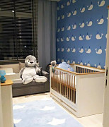 interiér detskej izby - dekorácia veľryba