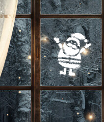 Vianočná šablóna Mikuláš