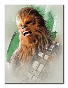 Star Wars: The Last Jedi (Chewbacca Brushstroke) - obraz na stenu WDC100191