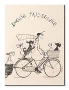 Toft Sam obraz Doggie Taxi Service Sketch WDC92797